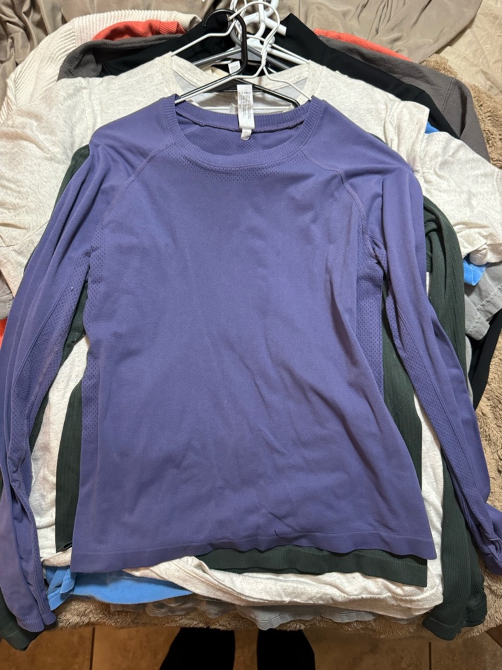 Purple Long Sleeve underscrub